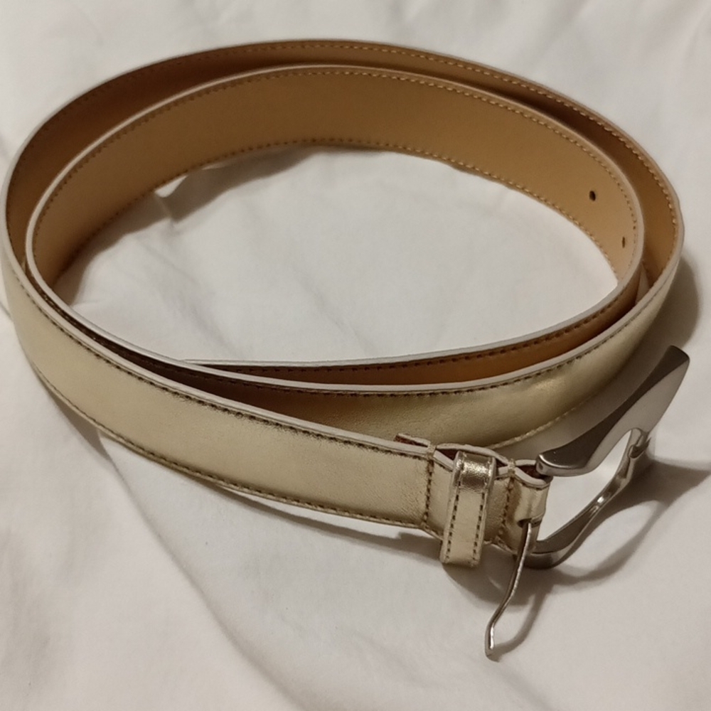 Cinture Dautore gold Metallic belt Size L